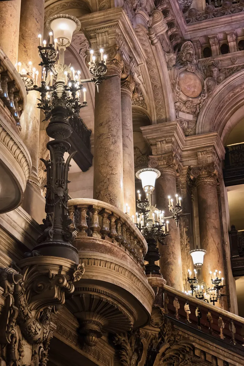 Décor intérieur du Palais Garnier